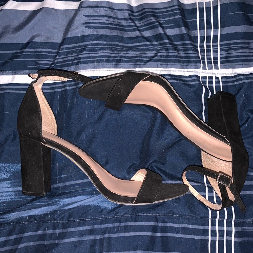 Madden Girl Beella Block Heel Black